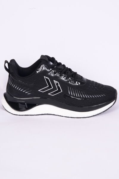 Hummel 900508-2001 Magic Fileli Faylon Taban Şevron Detay Yüskek Taban Hafif Esnek Rahat Siyah Günlük Erkek Spor Ayakkabı