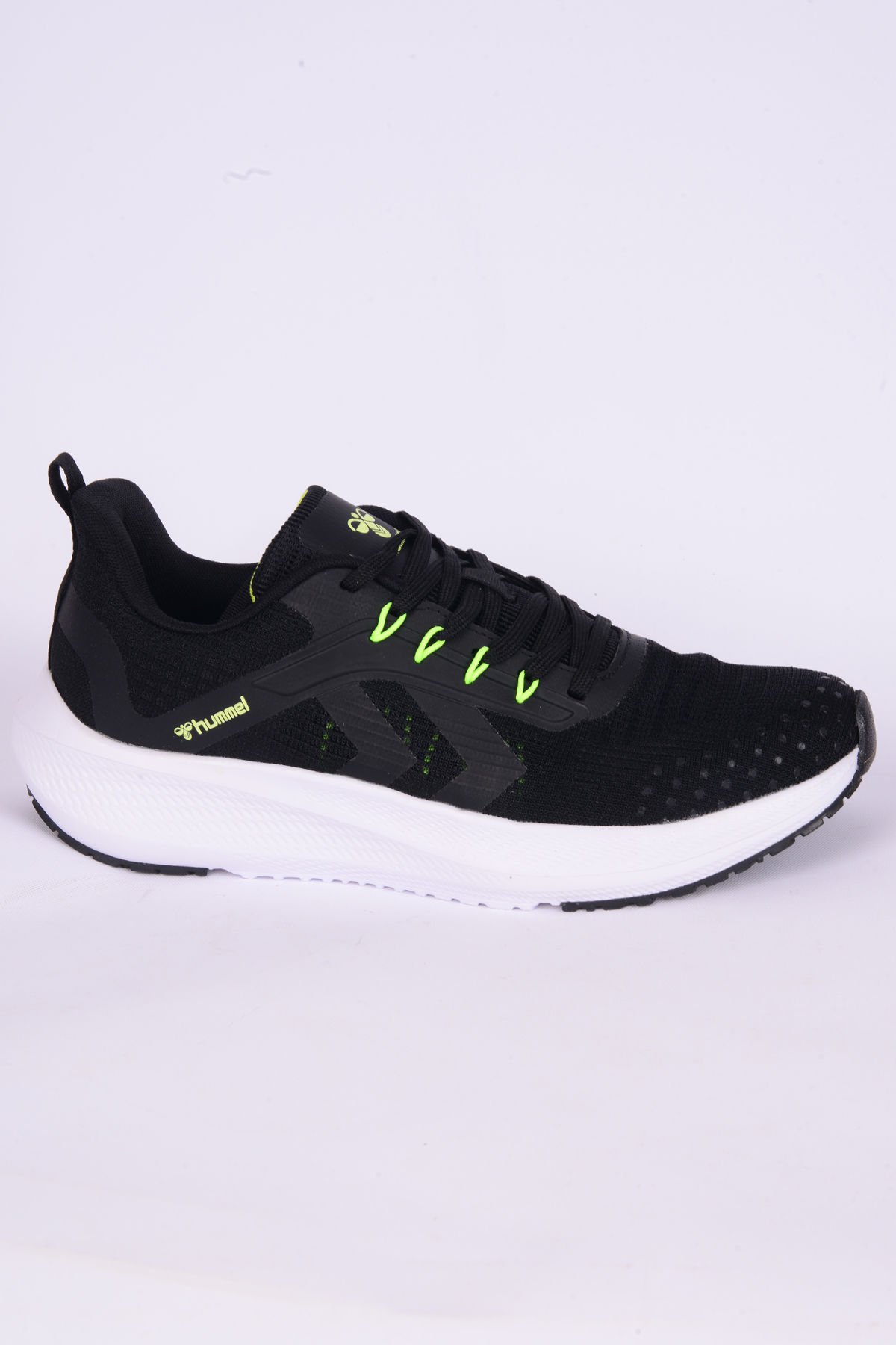 Hummel 900497-2001 Marry Filelii Ortopedik Taban Bağcıklı FaylonTaban Esenek Yüksek Taban Hafif Rahat Siyah Günük Unisex Spor Ayakkabı