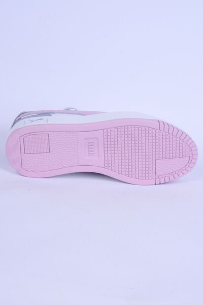 Puma 389390-23 Carina Street Deri Ortopedik Taban Kadın Günlük Beyaz-Pudra Spor Ayakkabı