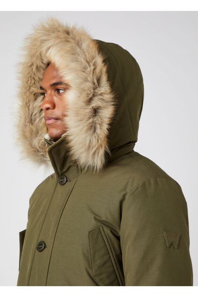 Wrangler W4D0WXXIX Erkek Haki Parka