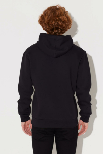 Lee L212302001 Siyah Kapüşonlu Erkek Sweat