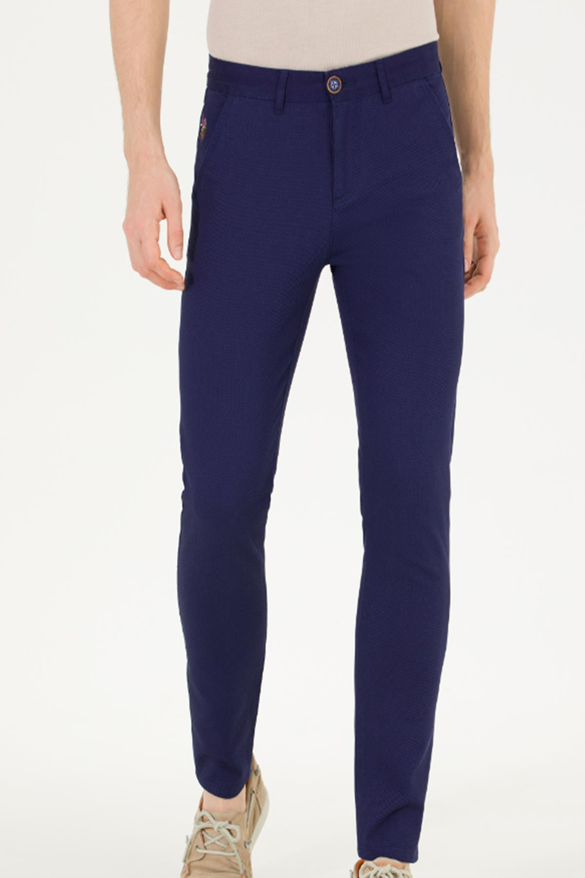 U.S Polo 1600639 Lacivert Erkek Keten Pantolon