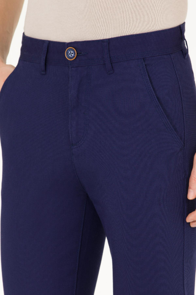 U.S Polo 1600639 Lacivert Erkek Keten Pantolon
