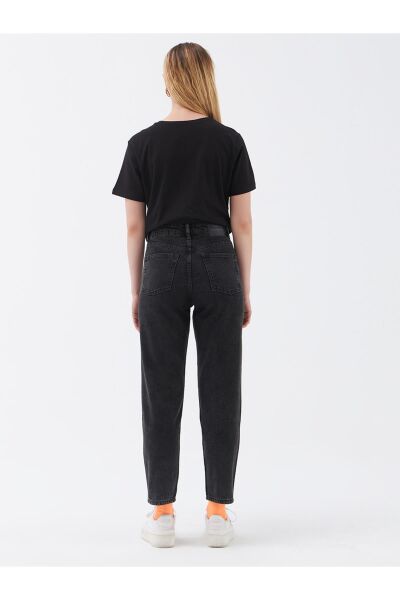 Loft 2029585 Kadın Füme Mom Jean Pantolon