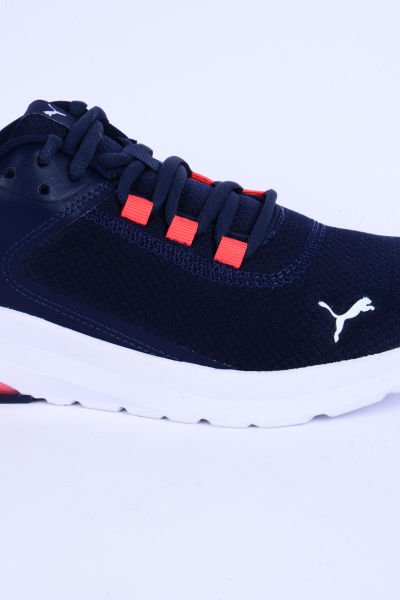 Puma 380435-27 Electron E Fileli Ortopedik Taban Bağcıklı Esnek Lacivert Günlük Erkek Spor Ayakkabı