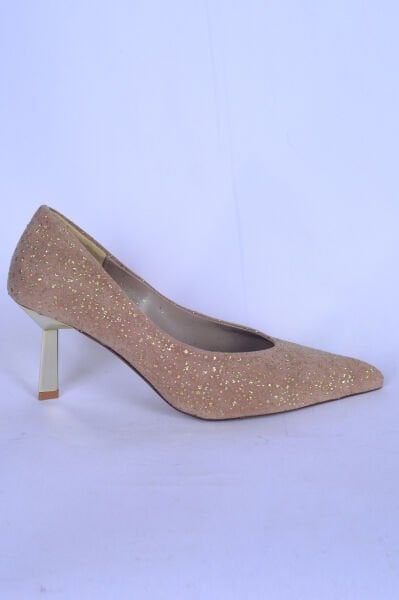 Kuum K1483132 PREMIUM Vizon Kadın Simli Stiletto