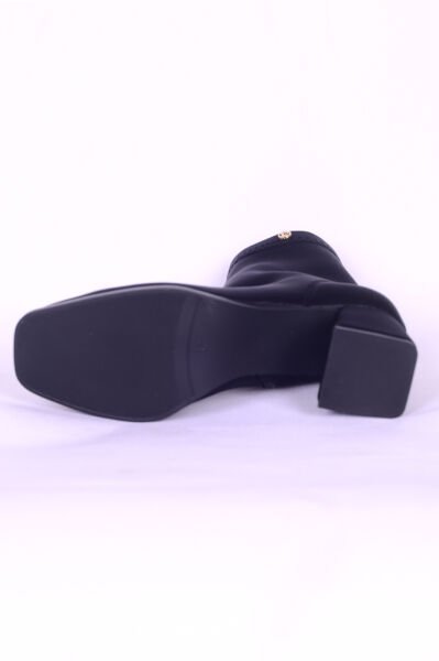 Pierre Cardin 54970 Siyah Kadın Süet Topuklu Bot
