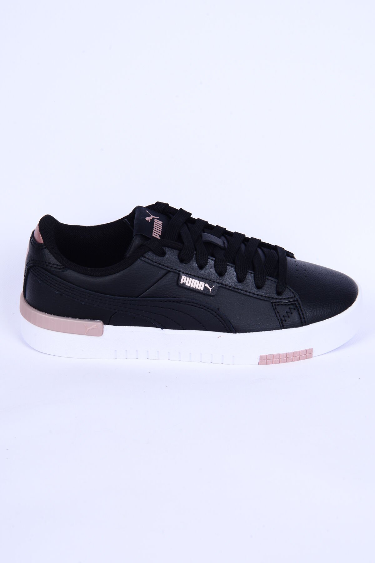 Puma 386401-07 Jada Renew Deri Ortopedik Taban Bağcıklı  Esnek Hafif Siyah Günlük Kadın Spor Ayakkabı