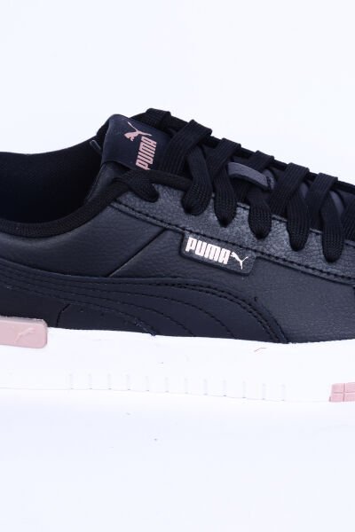 Puma 386401-07 Jada Renew Deri Ortopedik Taban Bağcıklı  Esnek Hafif Siyah Günlük Kadın Spor Ayakkabı