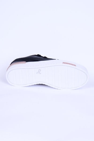 Puma 386401-07 Jada Renew Deri Ortopedik Taban Bağcıklı  Esnek Hafif Siyah Günlük Kadın Spor Ayakkabı
