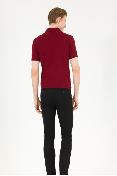 U.S Polo 1600639 Siyah Erkek Keten Pantolon