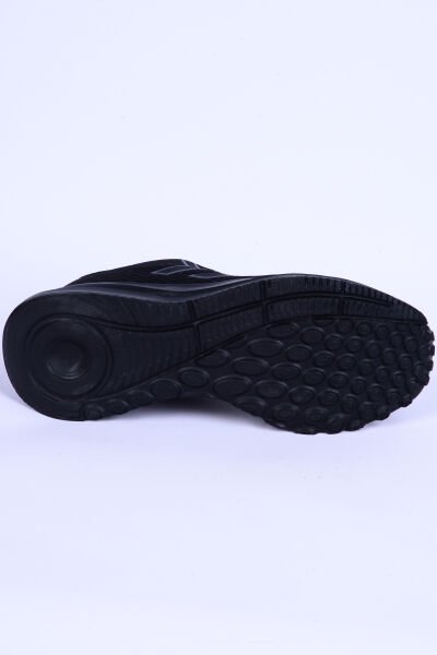 Hummel 900509 Mokka Fileli Faylon Taban Şevron Detaylı Esnek Siyah Günlük Unisex Spor Ayakkabı