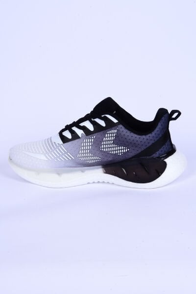 Hummel 900483 Bolt Fileli Faylon Taban Renk Geçişli Esnek Rahat Taban Beyaz Günlük Erkek Spor Ayakkabı