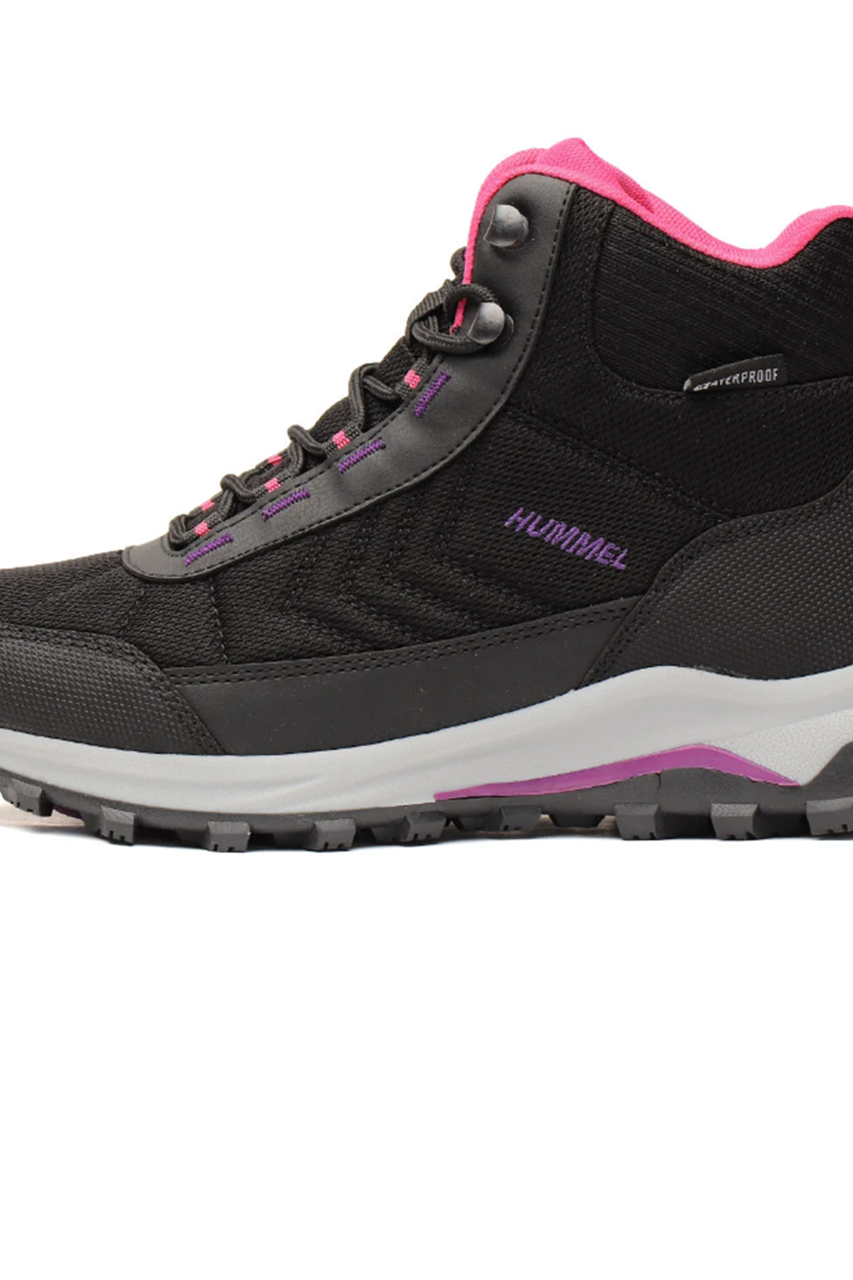 Hummel 900407-1033 Hml Lemos Hıgh Siyah-Pembe Kadın Bot