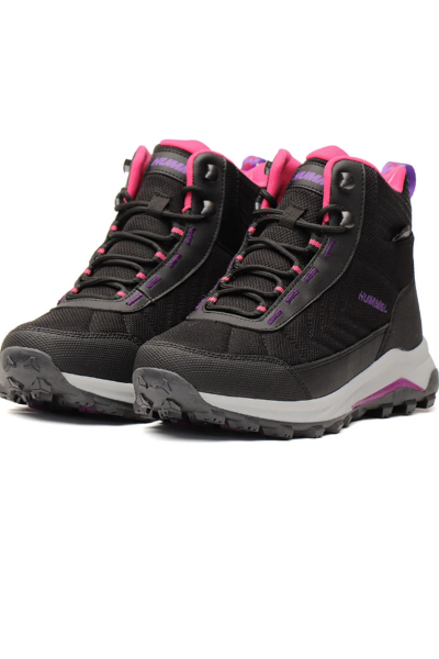 Hummel 900407-1033 Hml Lemos Hıgh Siyah-Pembe Kadın Bot