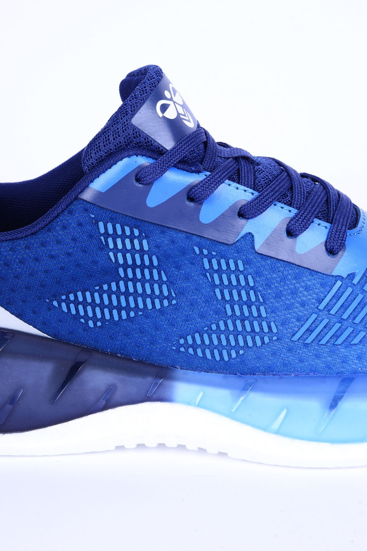 Hummel 900483 Bolt Fileli Faylon Taban Renk Geçişli Esnek Rahat Taban Mavi Günlük Erkek Spor Ayakkabı