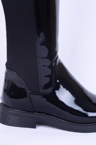 Pierre Cardin 52066 Siyah Rugan Kadın Uzun Bot