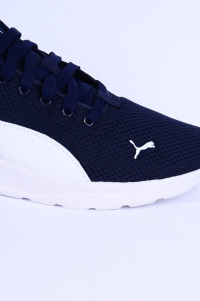 Puma 371128-05 Anzarun Lite Fileli Rahat Taban Hafif Bağcıklı Esnek Lacivert Günlük Erkek Ayakkabı