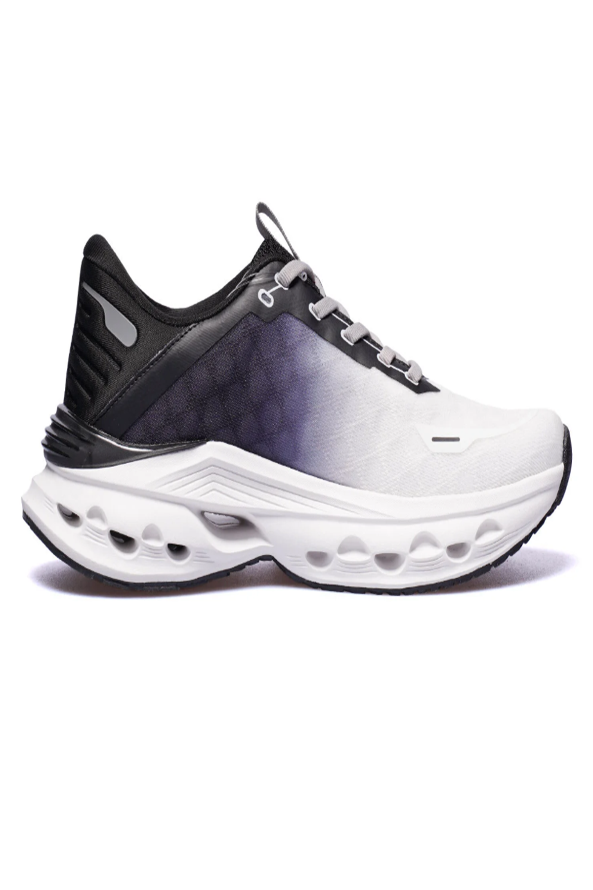 Hummel 900682-9124 HML HORIZON Suni Deri Ve Tekstil Üst Yüzey Rahat Taban Siyah-Beyaz Erkek Spor Ayakkabı