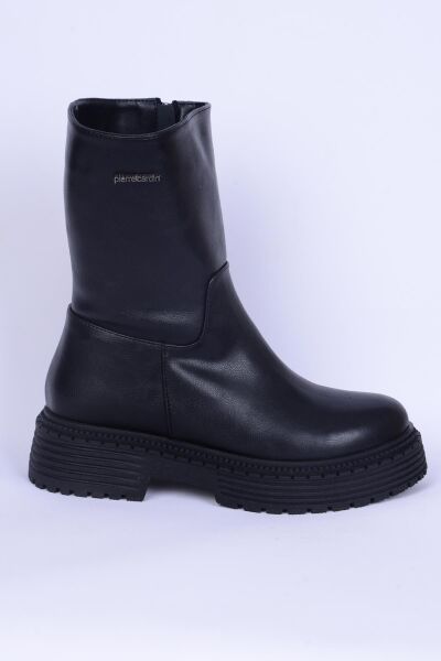 Pierre Cardin 52419 Siyah Cilt Kadın Bot