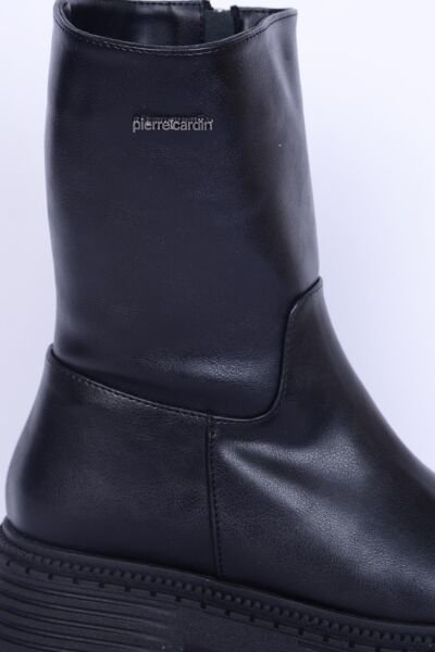 Pierre Cardin 52419 Siyah Cilt Kadın Bot