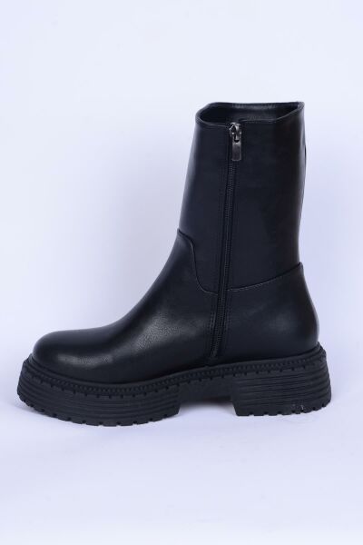 Pierre Cardin 52419 Siyah Cilt Kadın Bot