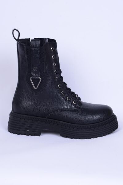 Pierre Cardin 52417 Siyah Fermuarlı Kadın Bot