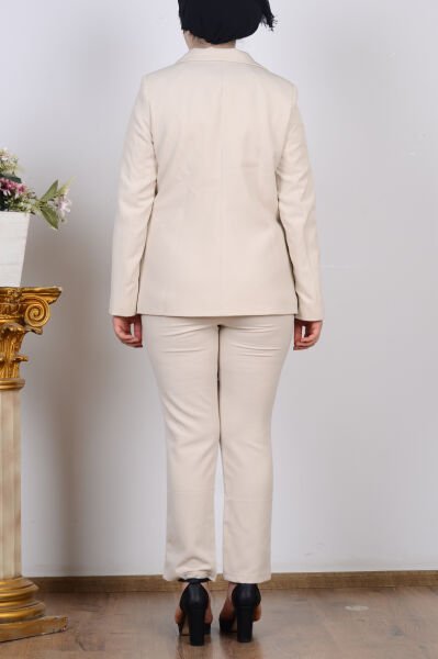Armine 25KT520 Taş Kadın Astarlı Blazer Ceket