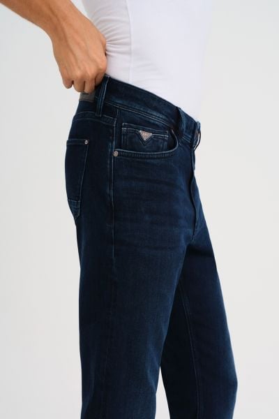 Loft 2033783 Koyu Mavi Erkek Terry Brown Slim Fit Normal Bel Daralan Paça Kot Pantolon