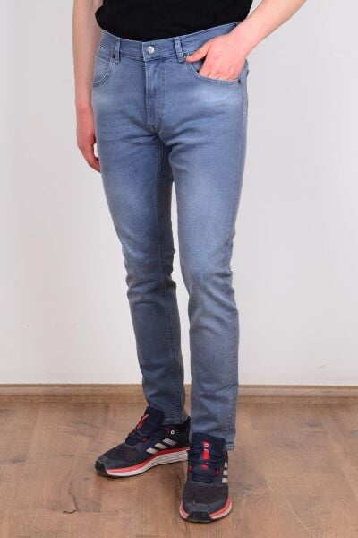 Lee L719026UQ Luke Mavi Erkek Kot Pantolon