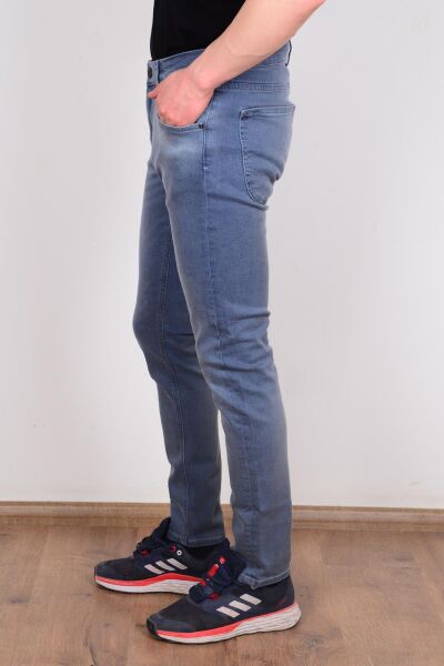 Lee L70700024381 Mavi Erkek Dare Pamuklu Straight Fit Cepli Esnek Jean Denim Kot Pantolon