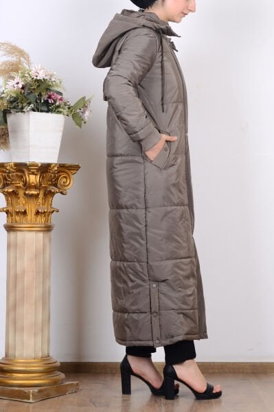 Armine 24KT740 Vizon Kadın Kapitone Mont