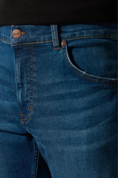 Wrangler W15Q009XT Greensboro Buz Mavi Erkek Kot Pantolon