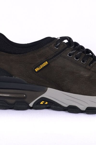 Bulldozer 250010 Bağcıklı Ortapedik Taban Nubuk Antrasit Erkek Kışlık Ayakkabı