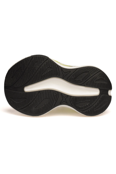 Hummel 900736-2830 HML FUTURE Şevron Detaylı Tekstil Üst Yüzey Rahat Taban Beyaz-Yeşil Erkek Spor Ayakkabı