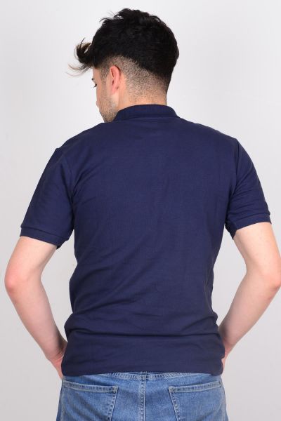 Lee L211810410 Lacivert Polo Yaka Erkek T-shirt