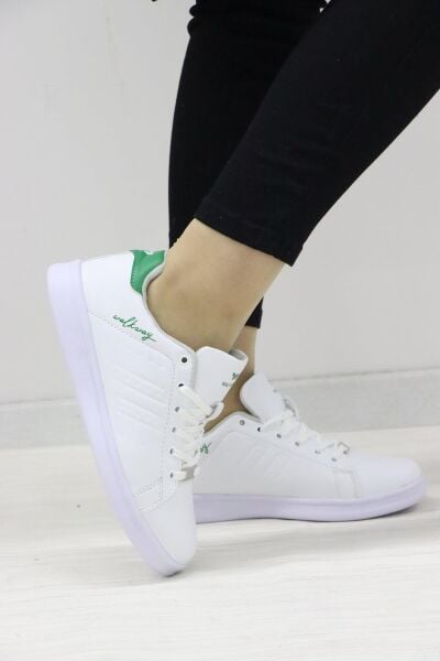 Walkway Stan G Beyaz-Yeşil Kadın Spor Ayakkabı