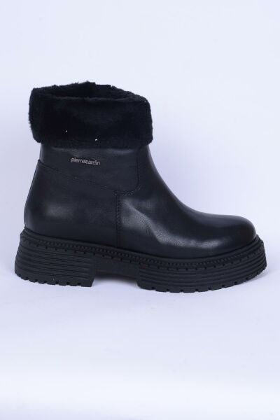 Pierre Cardin 52415 Siyah Kadın Deri Bot