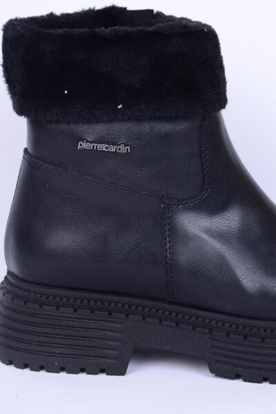 Pierre Cardin 52415 Siyah Kadın Deri Bot