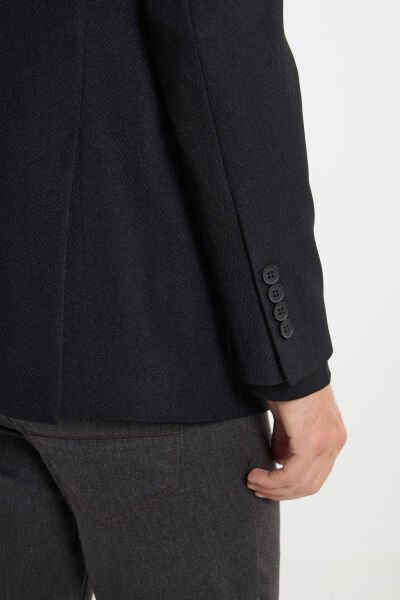 Altınyıldız ACE042510099 Siyah Erkek Daos Blazer Astarsız Klasik Ceket