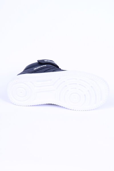 Walkway Mely 2334 Deri-Süet Boğazlı Rahat Taban Lacivert Günlük Unisex Çocuk Spor Ayakkabı
