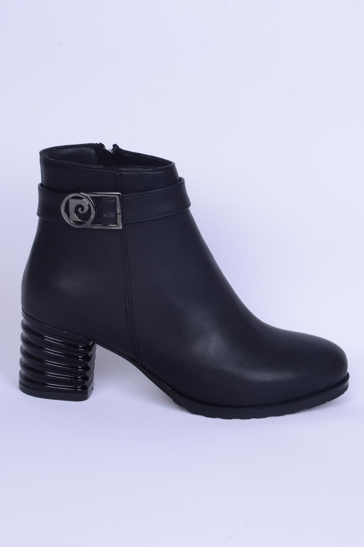 Pierre Cardin 52521 Siyah Kadın Deri Bot