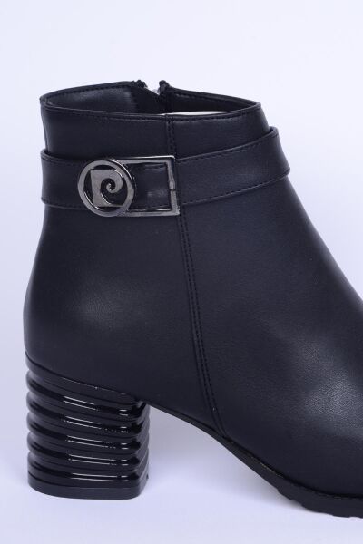 Pierre Cardin 52521 Siyah Kadın Deri Bot