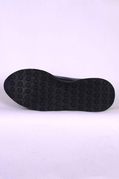 Pierre Cardin 109665 Sneakers Deri Erkek Siyah Günlük Ayakkabı