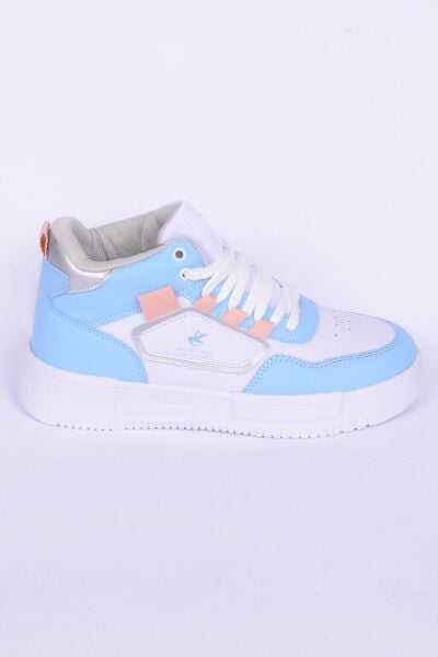 Beverly Hills Polo Club 30108 Beyaz-Mavi Kadın Spor Ayakkabı