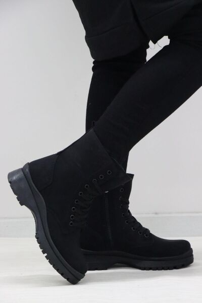 Walkway Roger Z Siyah-Zümrüt Kadın Bot