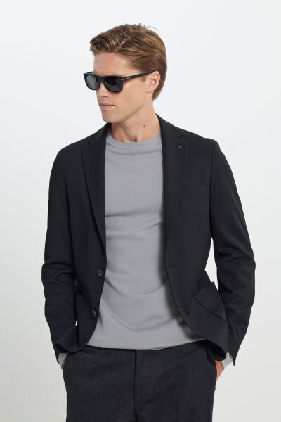 Altınyıldız ACE302510059 Tasu 2 Siyah Erkek Yeleksiz Takım Elbise