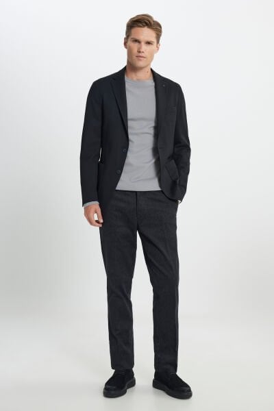 Altınyıldız ACE302510059 Tasu 2 Siyah Erkek Yeleksiz Takım Elbise