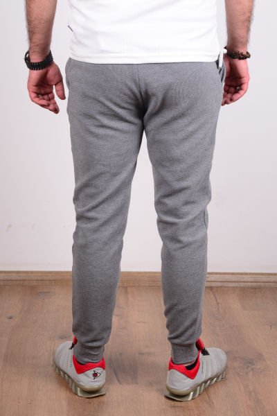 Cazador 24YCEEO08015 Gri Erkek Slim Fit Paçası Lastikli Dar Kesim Eşofman Altı