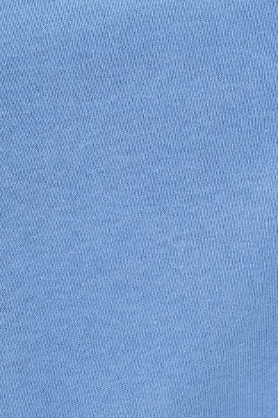 Loft 2035722 Mavi Kadın Yazı Baskılı Bisiklet Yaka İki İplik Sweat
